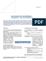 Fcbainfo 2015 40 Les Normes Et La Normalisation Anne Sacalais Adrien Gaudron