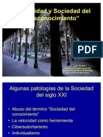 Universidad y Sociedad Del Desconocimiento