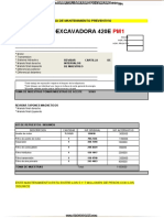 Mantenimiento Preventivo Retroexcavadoras Caterpillar PDF