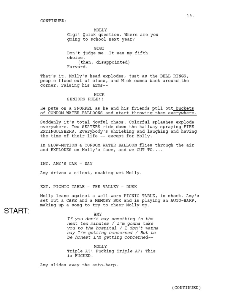 Booksmart Script PDF | PDF