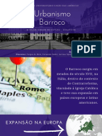 Urbanismo Barroco e Cidades Capitais