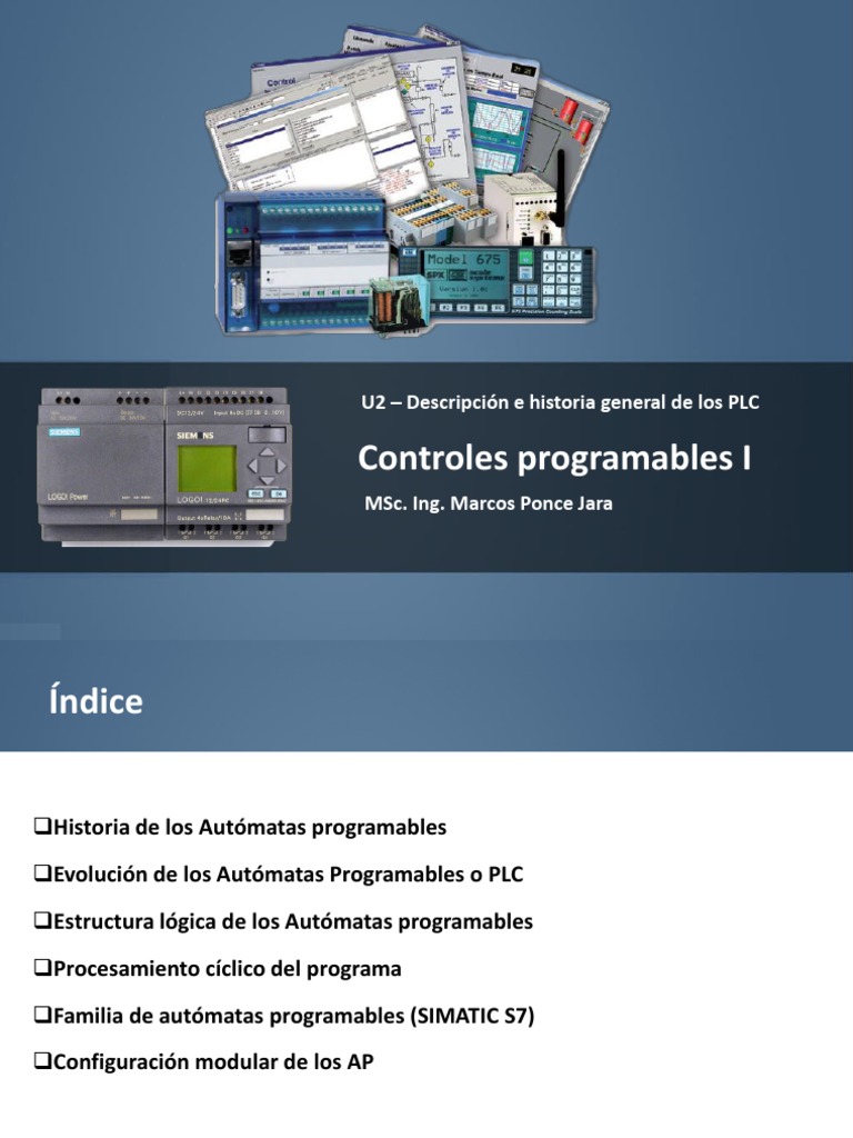 Historia y Estructura de PLCs | PDF | Controlador lógico programable ...