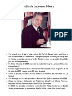 Biografia Laureano Gomez