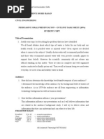 Download Persuasive Oral Presentation -The Outline10 by Dihadiha SN47351853 doc pdf