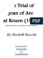 The Trial of Joan of Arc - Bertolt Brecht PDF