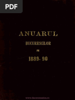 Anuarul Bucurestiului 1906 PDF | PDF