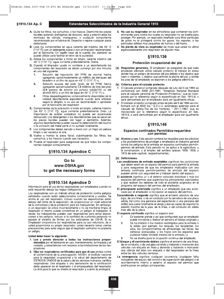Osha 1910.146 C 5 Ii B