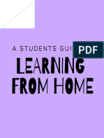 Home Learning Tips For Students Instagram Carousel PDF
