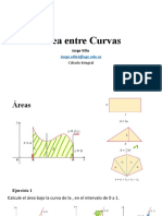 Área Entre Curvas