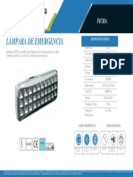 Lámpara de emergencia 30 LED EL9 