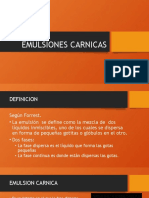 Emulsiones Carnicas