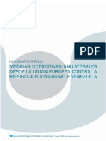 INFORME ESPECIAL Las Medidas Coercitivas Unilaterales Desde La Unión Europea