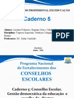 SLIDE DE APRESENTAÇÃO DO CADERNO 5 pronto