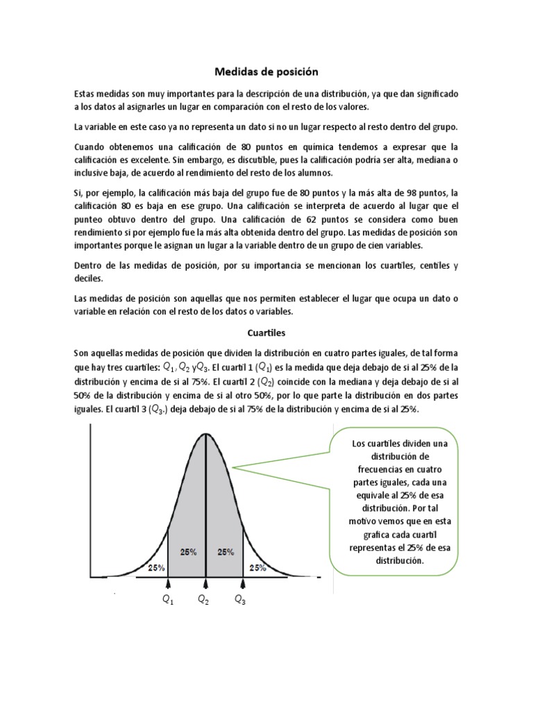 Cálculo de cuartiles en serie simple | PDF | Cuantil | Mediana