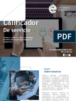 Brochure - Presentación CALIFICADOR DE SERVICIO