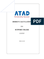 DESIGN CALCULATION-SUPPORT FRAME-00-(30.06.2020)