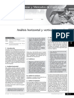 VII Area Finanzas Analisis Horizontal y PDF