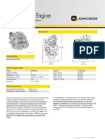 Powertech 4045T Diesel Engine: Generator Drive Engine Specifications