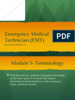 Emergency Medical Technician (EMT) : by Lynn Ho, Periods 2-3