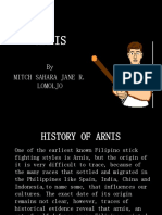 Learn the History and Benefits of Arnis