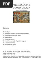 Aula 5 - ANGELOLOGIA E DEMONOLOGIA