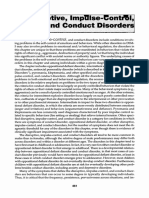 Disruptive, Imptuse-Contaly and Conduct Disorders