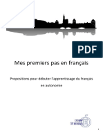 Mes Premiers Pas en Francais Revu Le 24 9 2018 PDF