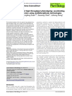 1plant Phenomics and High-Throughput Phenotyping Accelerating Rice Functional Genomics Using Multidisciplinary Technologies