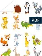 Animals To Print