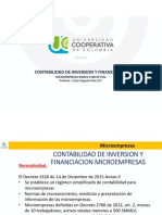 Contabilidad de inversión y financiación microempresas