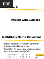 MathCAD Lecture 2 PDF