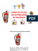 Cómo usar un extinguidor de incendios