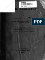 Solid Geometry-Godfrey PDF