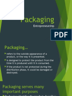 Packaging: Entrepreneurship