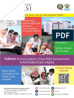 Brosur S 1 Sarjana Universitas YARSI 2020 2021 PDF