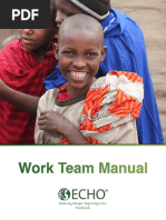 Work Team Manual: Reducing Hunger, Improving Lives Worldwide