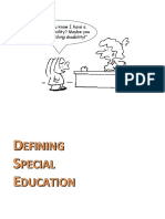 Teaching: "How Do You Know I Have A Learning Disability? Maybe You Have A Disability!"