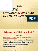 Children at Risk (CAR)