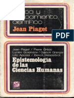 Piaget Los Dos Problemas de La Epistemologia Ciencias Humanas