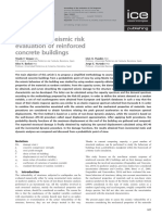 Probabilistic Seismic Risk Evaluation of Reinforced Concrete Buildings