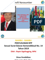 Profil Narasumber: Ropin Sigalingging, MPD Pengawas SMP Kab. Batu Bara Hp/Wa: 081260069902 Email