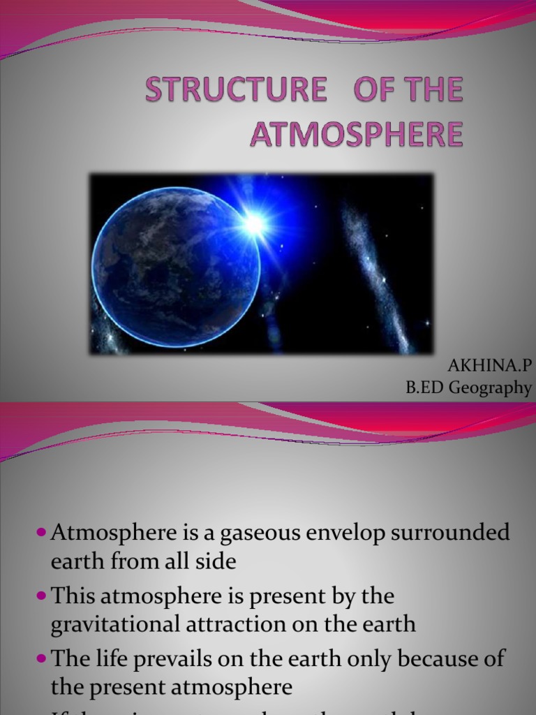 Earth's Atmospheric Layers Explained | PDF | Atmosphere Of Earth ...