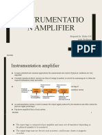 Instrumentatio N Amplifier: Prepared By:nisha G R Asst. Professor Dept. of EC VCET Puttur