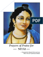 Prayers in Praise of Nitai
