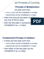 Fundamental Principles of Counting