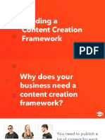 LESSON Building a Content Creation Framework DECK