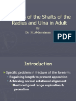 DUR - Fracture of The Shaft Radius and Ulna