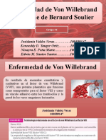 Enfermedad de Von Willebrand Síndrome de Bernard Soulier Grupo #6