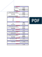 Bond Value 849.537 Expected Annual Yield (EAY)