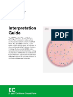 Interpretation Guide: E. Coli/coliform Count Plate